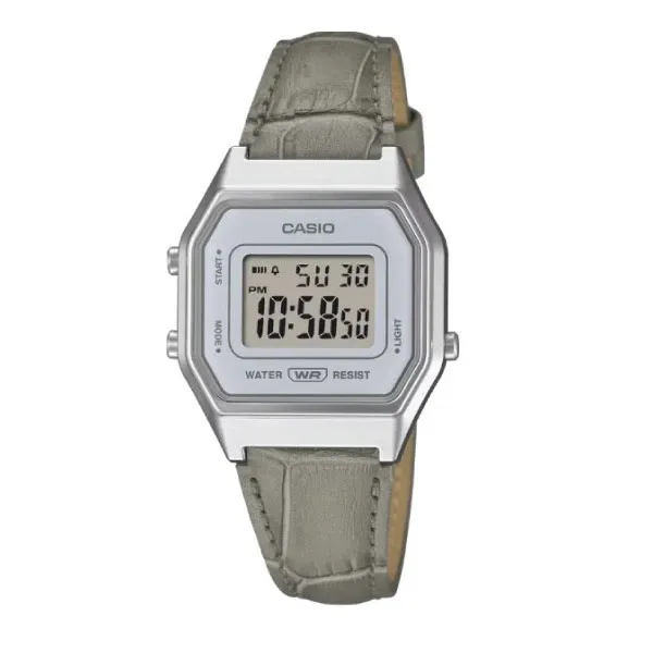 Casio Vintage Digital Unisex Watch - Grey | LA680WEL-8A2DF