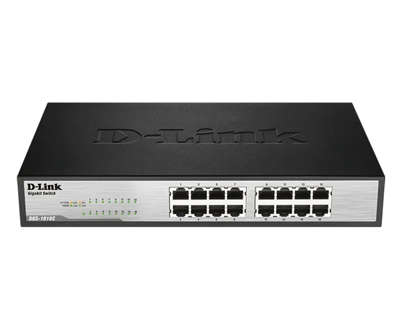 D-Link 26 Port 10/100/1000 Mbps Unmanaged Switch |DGS-1015C