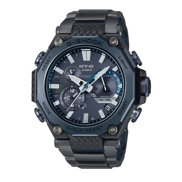 Casio G-SHOCK MT-G Men Watch - Black & Blue | MTG-B2000YBD-2ADR