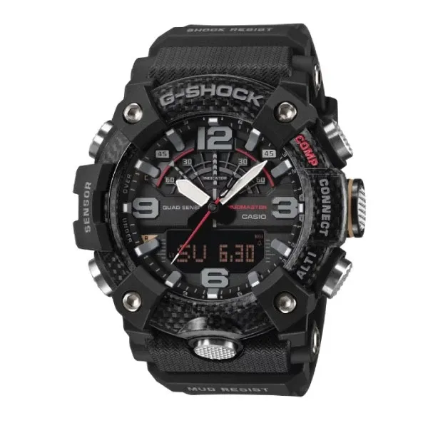 Casio G-SHOCK MASTER OF G-LAND Mudmaster Men Watch - Black / Red | GG-B100X-1ADR