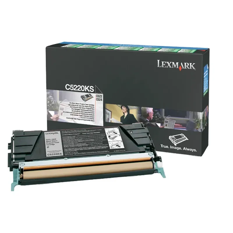 Lexmark C522 Original Toner - Black | C5220KS