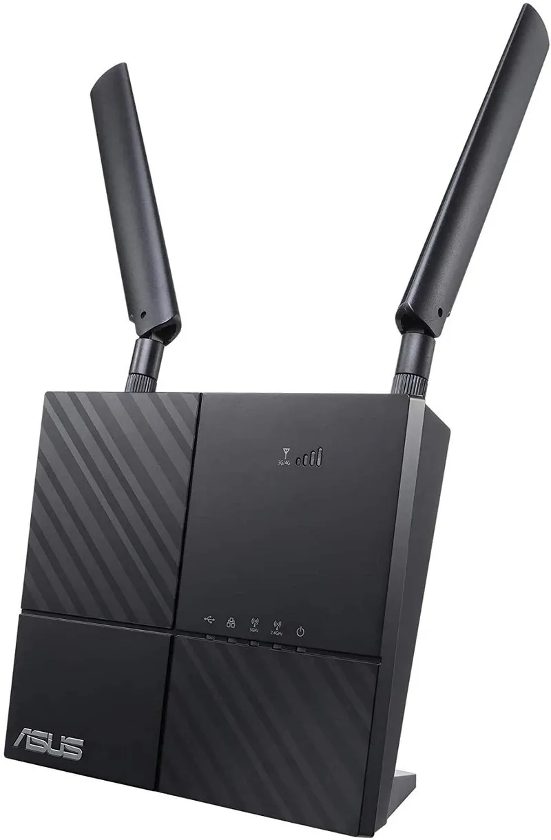 ASUS 4G-AC53U Router Wireless Dual-Band (2.4 GHz/5 GHz) Gigabit Ethernet 3G Nero | 90IG04A1-BU9000
