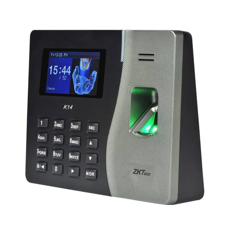 ZKTeco K14 Time Attendance Standalone Fingerprint Reader with RFID & Network | T31C01F61M00L03