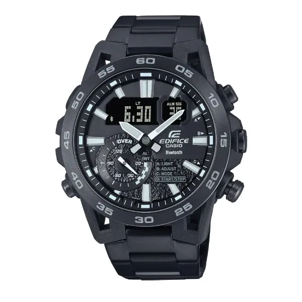 Casio Edifice SOSPENSIONE Men Connected Watch - Black | ECB-40BK-1ADF