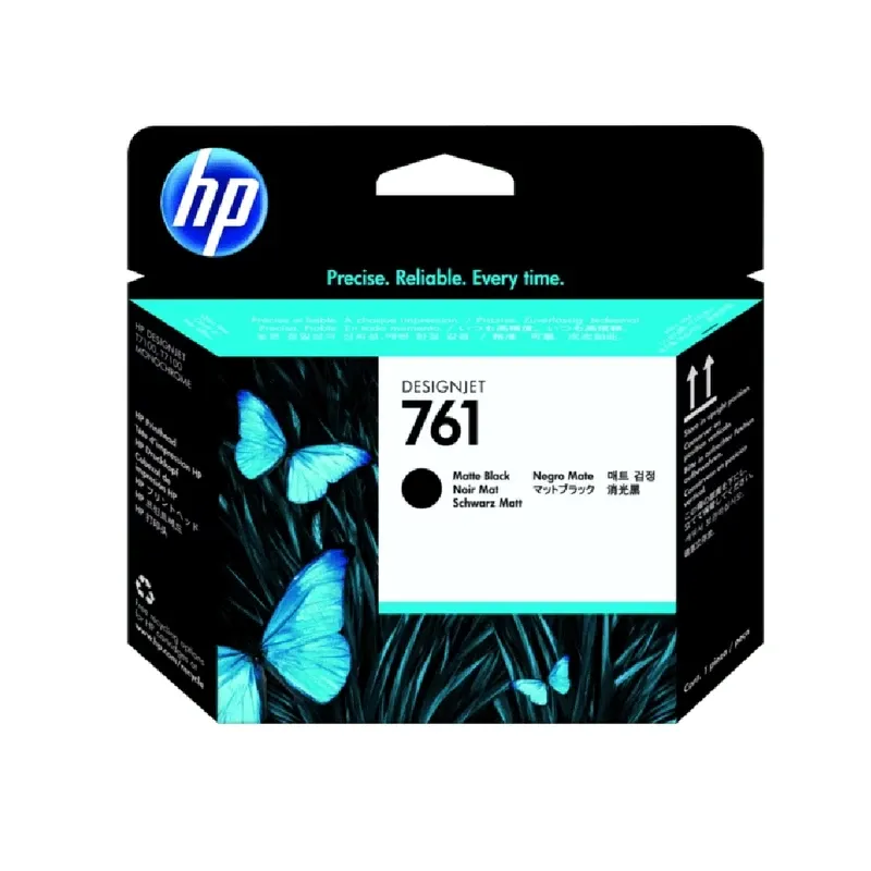 HP 761 Original DesignJet Printhead - Matte Black | CH648A