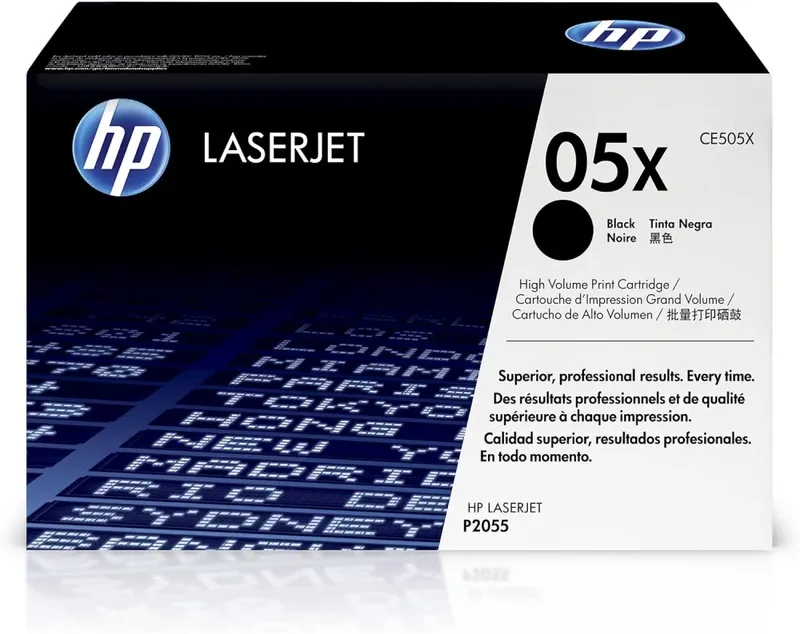 HP 05X High Yield Compatible LaserJet Toner - Black | CE505X