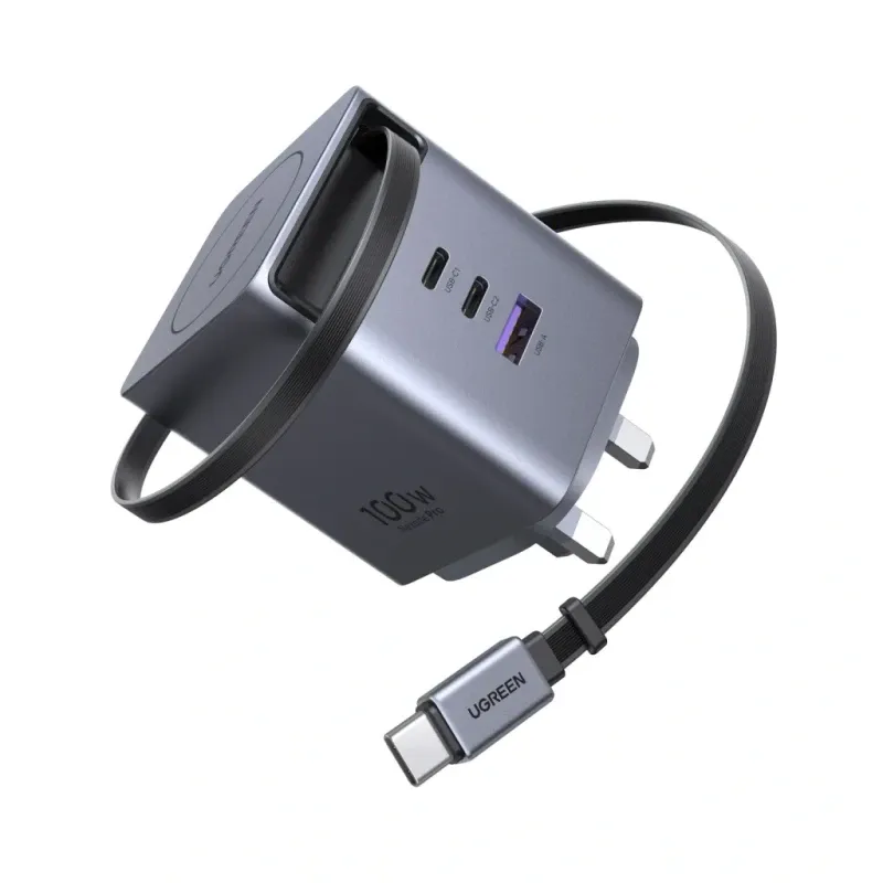 UGREEN Nexode Pro 100W 3-Port GaN Fast Charger | 15202