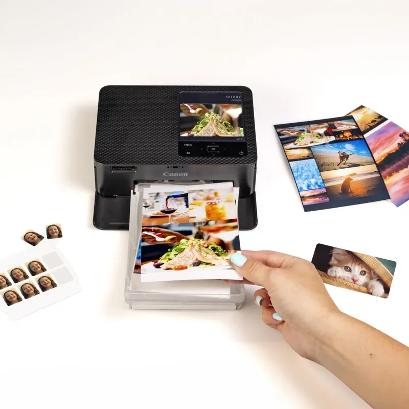 Canon SELPHY CP1500 Compact Photo Printer Black | CP1500