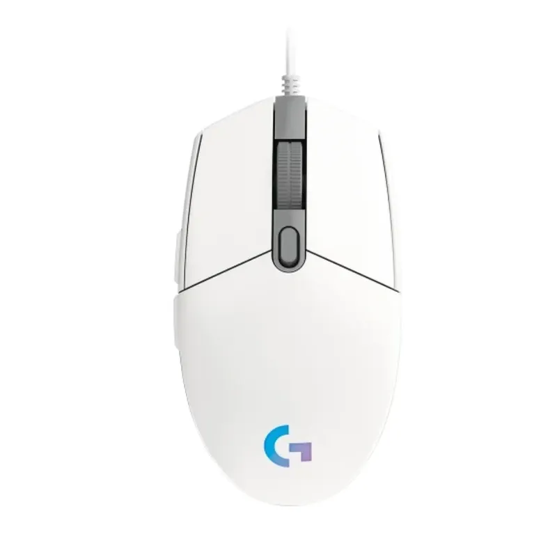 Logitech G102 Lightsync Gaming Mouse - White | G102