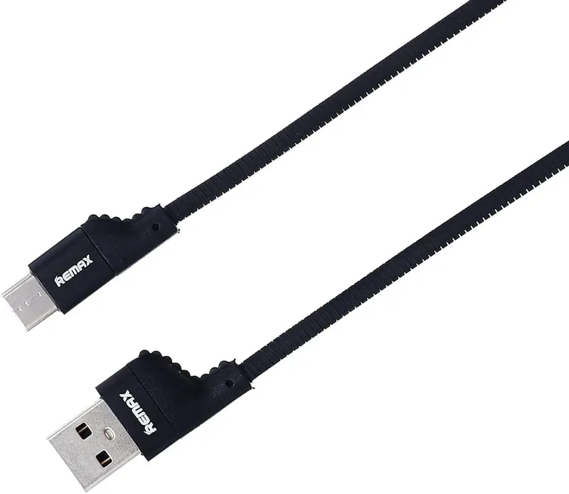 Remax Camaroon RC-108A Type-C to USB Charge & Sync Cable - Black | OD-28918