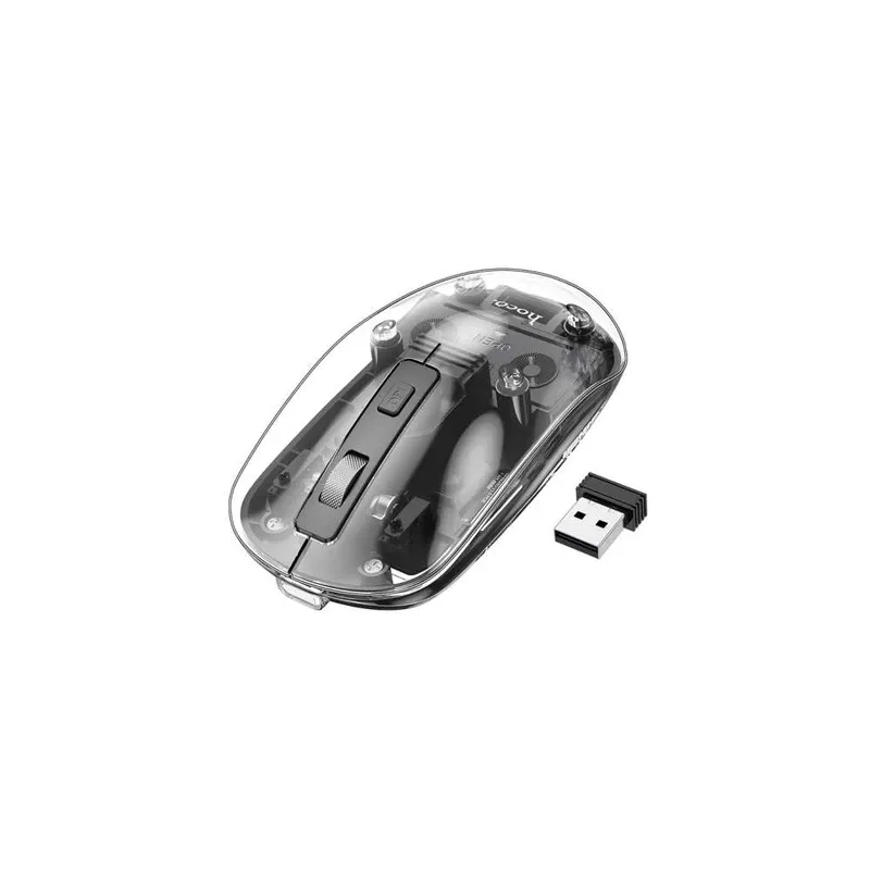 Hoco Wireless Mouse - Dark Night Black | GM29