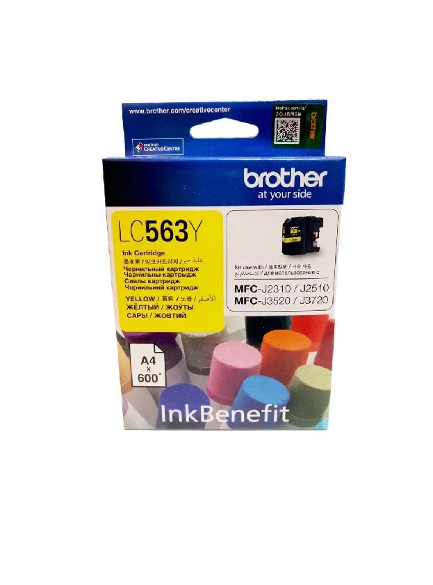 Brother Ink Cartridge -Yellow | LC563YE