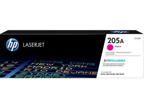 Toner HP 205A Magenta Original LaserJet Toner Cartridge ( CF533A )