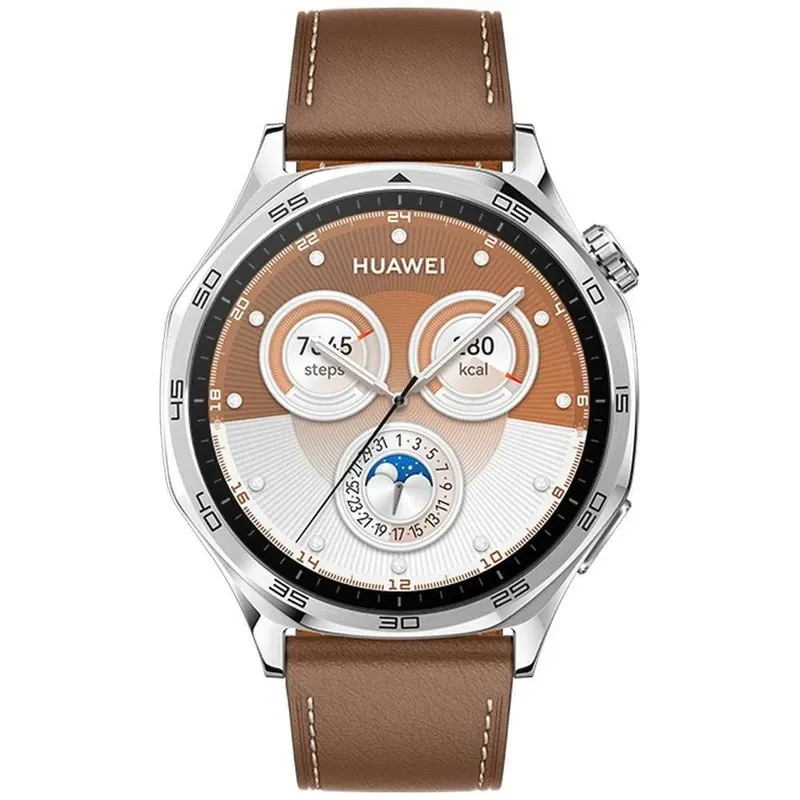 Huawei GT5 Smart Watch - Brown Leather | GT5