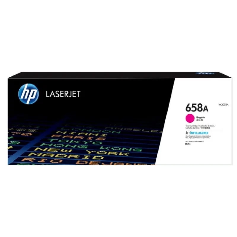 HP 658A Original LaserJet Toner Cartridge - Magenta | W2003A