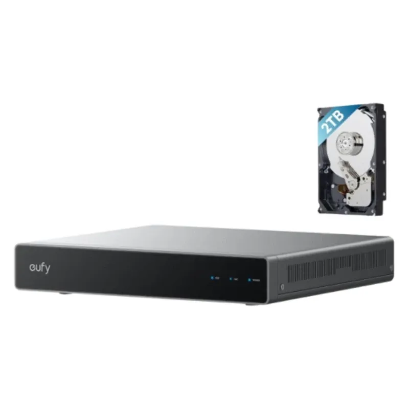 Eufy Network Video Recorder S4 for Home Security Cameras | T8N00341