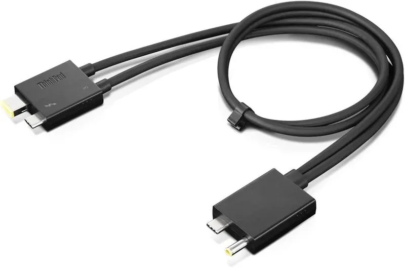 Lenovo ThinkPad Thunderbolt 3 WorkStation Dock Split Cable | 4X90U90616