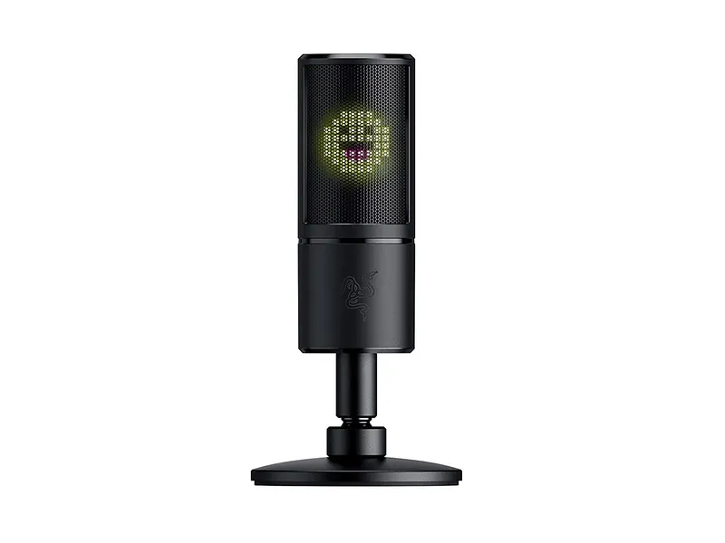 Razer Seiren Emote Condenser Microphone For Streaming | RZ19-03060100-R3M1
