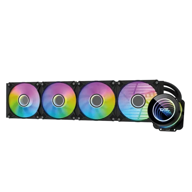 DarkFlash Twister V2.6 Liquid CPU Cooler – Black | DX480