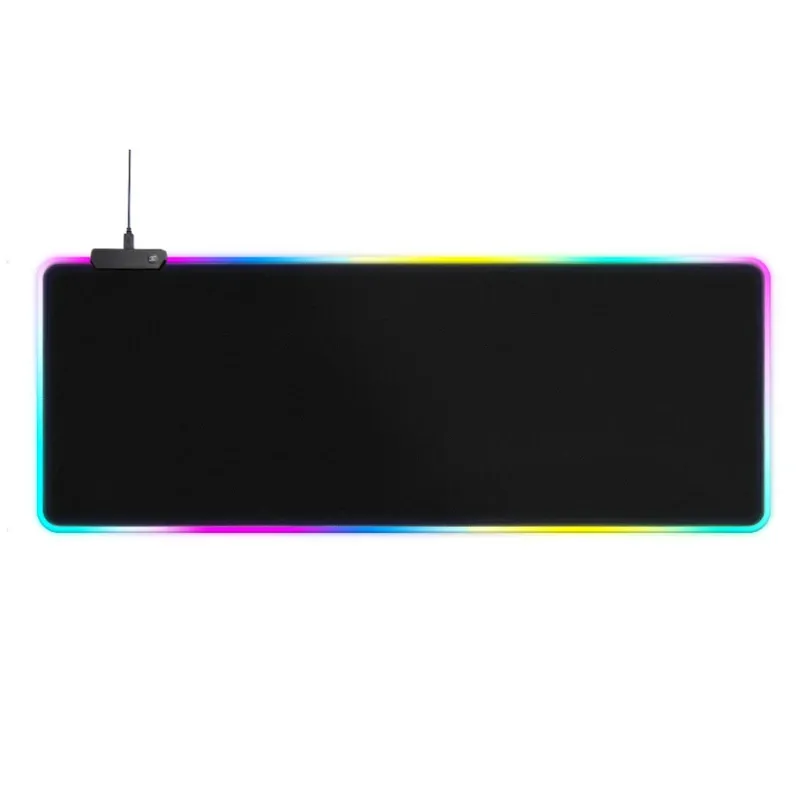 RGB Edge Large (300*700) Mouse Pad - Black | MP-0037