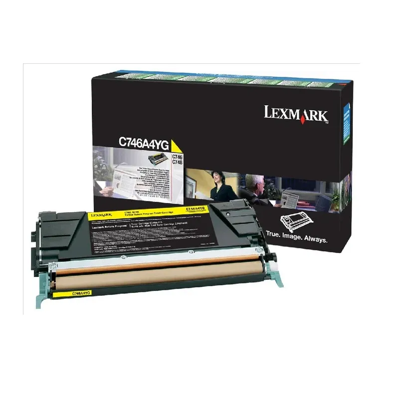 Lexmark C746 Original Toner - Yellow | C746A1YG