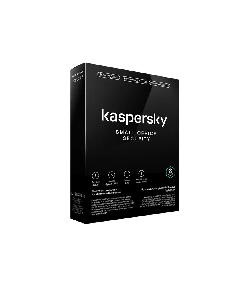 Kaspersky Small Business Security 5 Devices, 1 Year Box w/o CD | KL4541I5EFS
