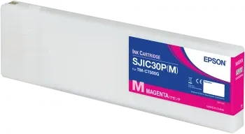 Epson SJIC30P(M): Ink cartridge for ColorWorks C7500G (Magenta) | C33S020641
