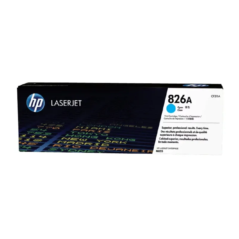 HP 826A Original LaserJet Toner Cartridge - Cyan | CF311A