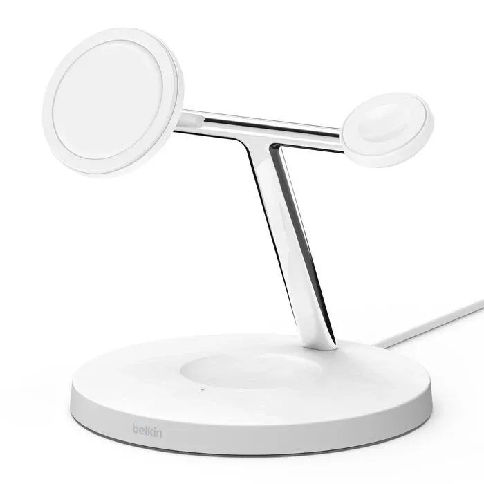 Belkin BoostCharge Pro 3-in-1 Wireless Charger with MagSafe 15W | WIZ009