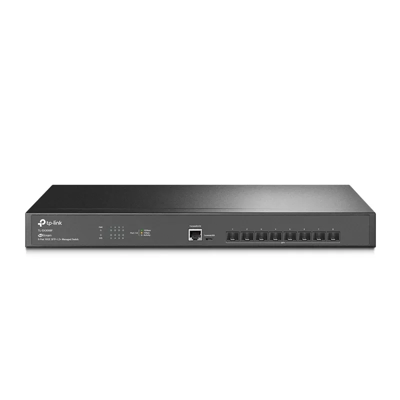 TP-Link JetStream 8-Port 10GE SFP+ L2+ Managed Switch | TL-SX3008F