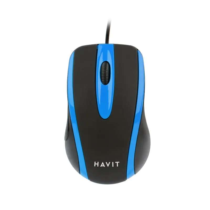 Havit Optical Mouse – Black & Blue | HV-MS753