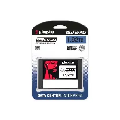 Kingston 1.92TB DC600M 2.5″ Enterprise SATA3 SSD | SEDC600M/1920G
