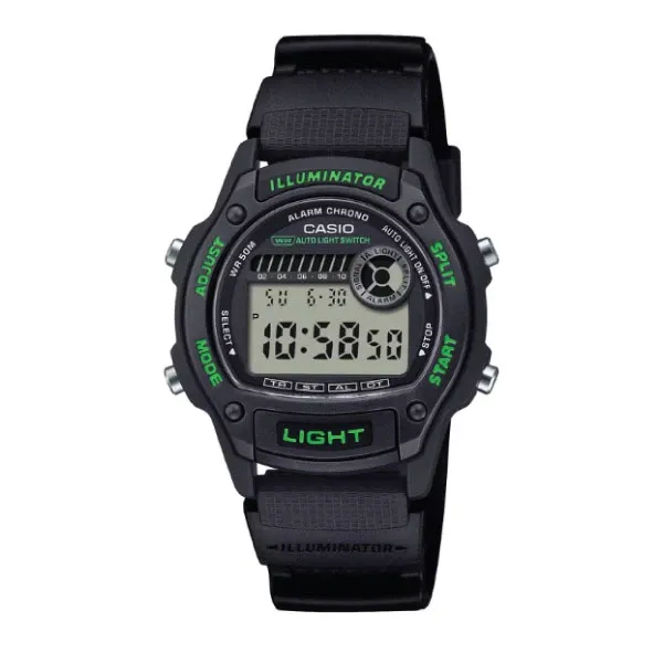 Casio Casual Men Digital Watch - Black | W-220H-1A3VDF
