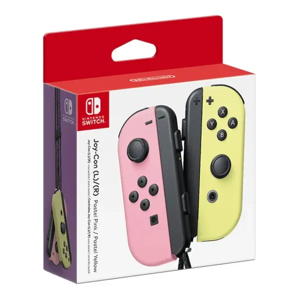 Nintendo Joy-Con - Pastel Pink & Pastel Yellow Wireless Controllers