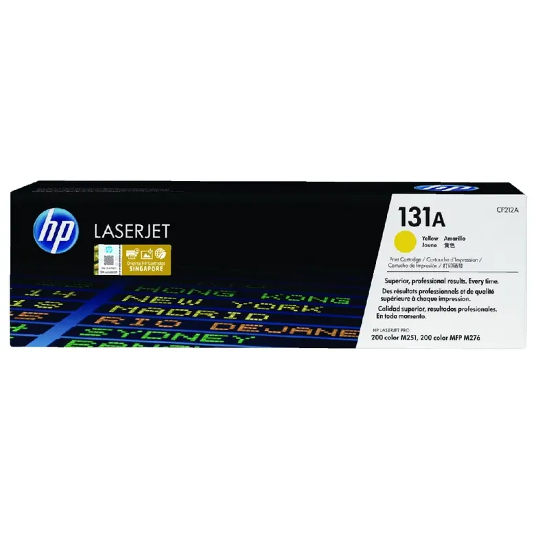 HP 131A Original LaserJet Toner Cartridge - Yellow | CF212A