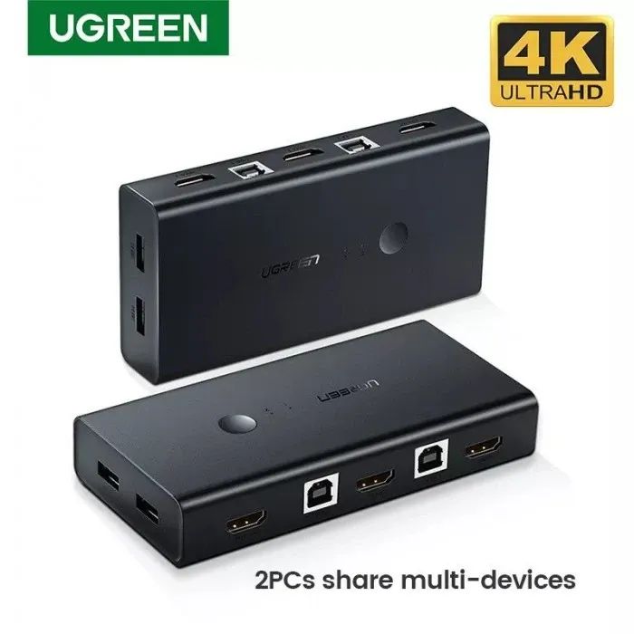 UGREEN 2 in 1 Out KVM HDMI Switch Box | CM200 | 50744