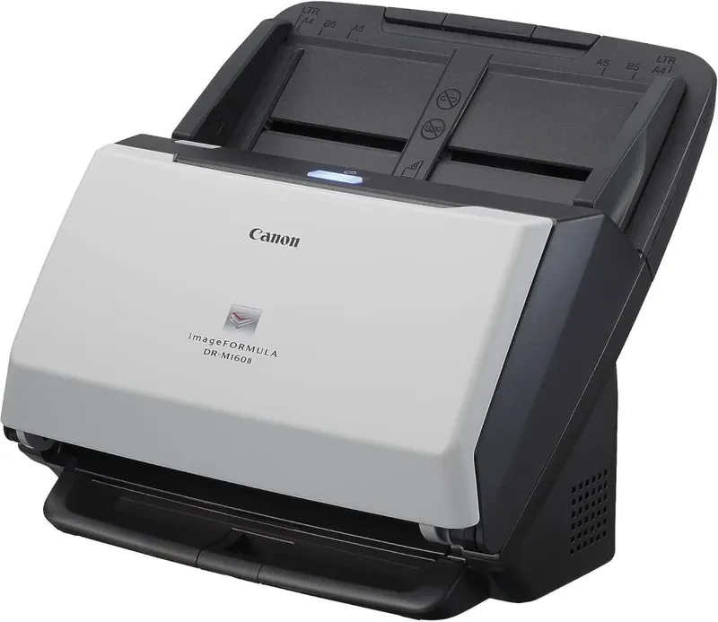 Canon imageFORMULA DR-M160II Desktop Document Scanner - 120ipm Duplex, 75-Sheet ADF, 600 dpi, USB 2.0 | DR-M160II