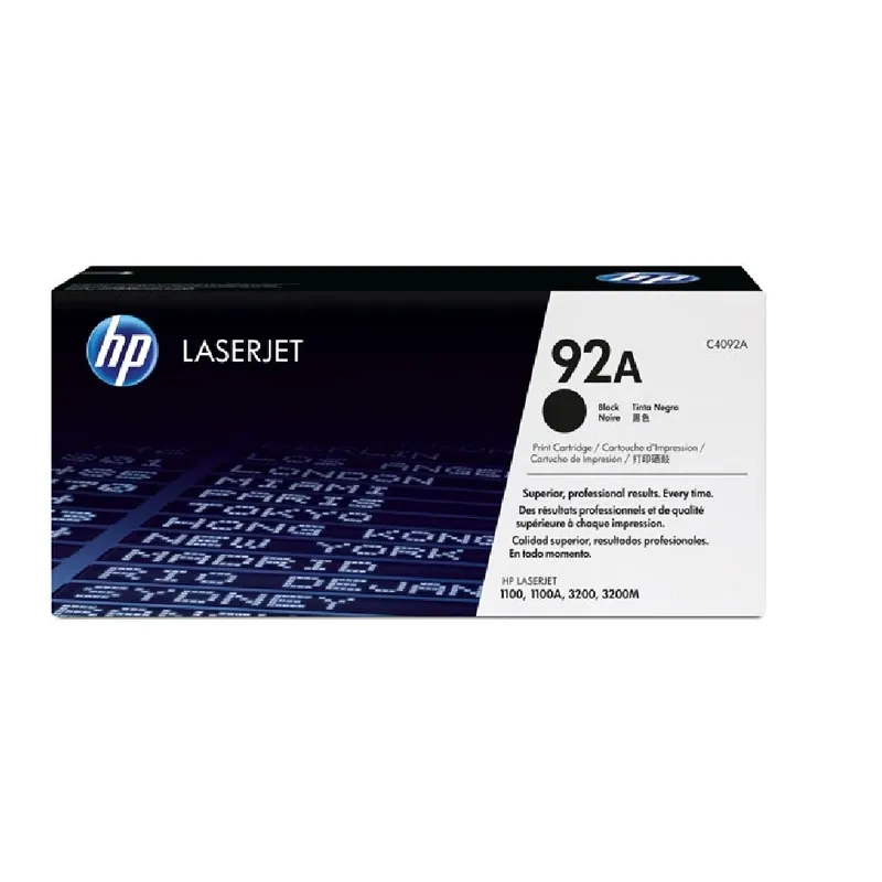 HP 92A Original LaserJet Toner Cartridge -Black | C4092A