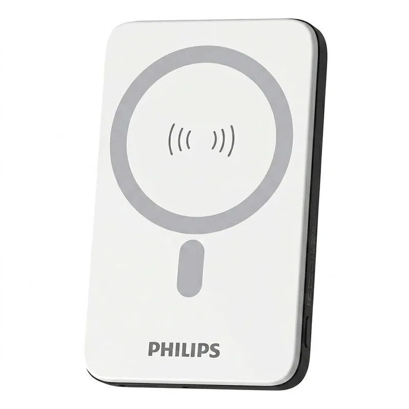 Philips Wireless Power Bank 10,000mAh - White | DLP9712CW/70