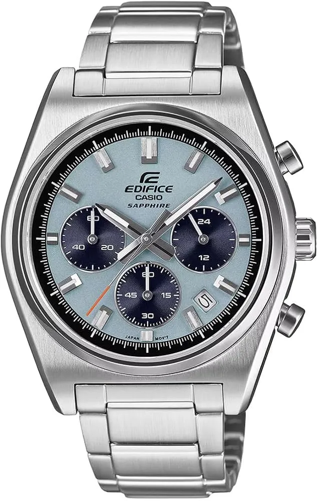 Casio Edifice Men Chronograph Watch - Blue Silver | EFB-730D-2BVUDF