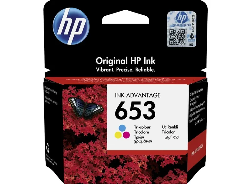 HP 653 Original Ink Cartridge - Tri-Color | 3YM74AE