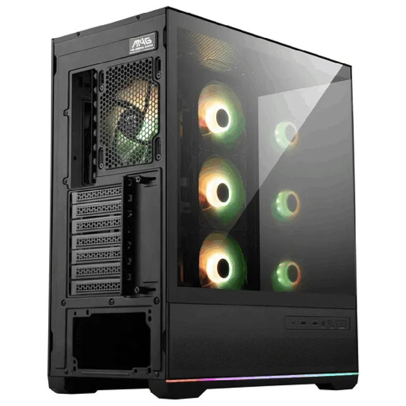MSI MAG PANO 110R PZ Mid-Tower Computer Case, Black | MAG PANO 110R PZ