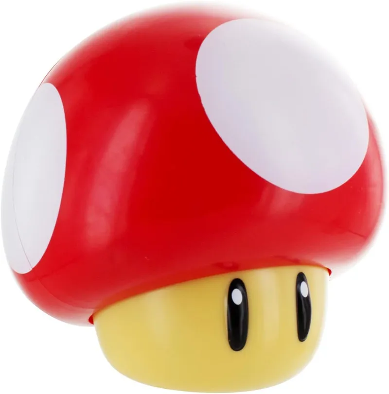 Super Mario Bros Mushroom Light with Sound - Red | Nintendo Collectable Light Up Figure