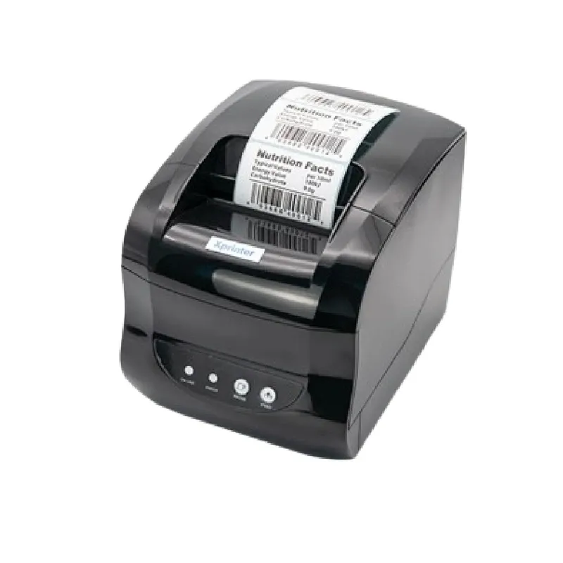 Xprinter XP-365B Thermal Barcode Label Printer – 203 DPI, USB Connectivity, High-Speed Printing, Direct Thermal Technology