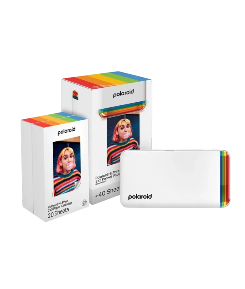 Polaroid Hi-Print 2x3 Generation 2 Everything Box - White | POLDIGHIPR2X3WHITE