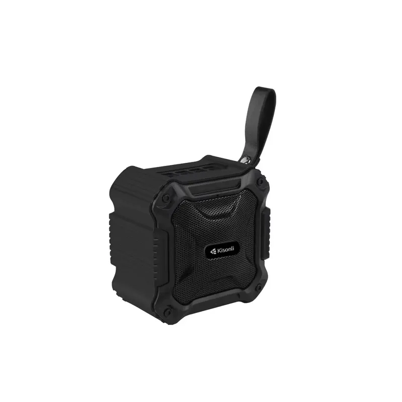 Kisonli T1 Portable Bluetooth Speaker- Black | T1