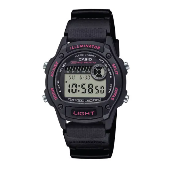 Casio Casual Men Digital Watch - Black | W-220H-1A2VDF