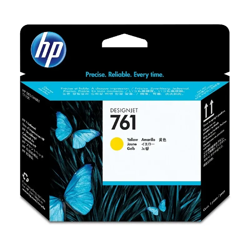 HP 761 Original DesignJet Printhead - Yellow | CH645A