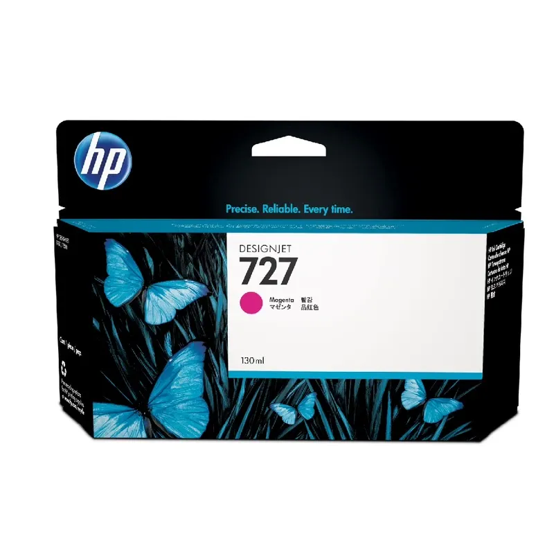 HP 727 130-ml Original DesignJet Ink Cartridge - Magenta | B3P20A