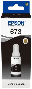 Epson Black ink bottle 70ml | C13T6731A10